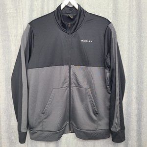 Oakley Men's Full Zip Jacket Mock Neck Size 2XL